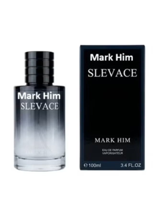 Mark Him SLEVACE Men’s Perfume – 100ml Eau de Parfum Spray Vaporisateur | Bold & Sophisticated Long Lasting Fragrance for Men | Luxury Daily & Evening Wear Perfume - Image 1