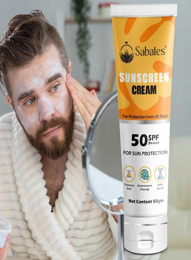 كريم ساباتس الواقي من الشمس يمنح شعورًا لطيفًا بالانتعاش والترطيب الفائق، ويساعد حمض الهيالورونيك على الاحتفاظ بالرطوبة في خلايا الجلد | واقي من الشمس بعامل حماية 50 للبشرة الدهنية - Image 3