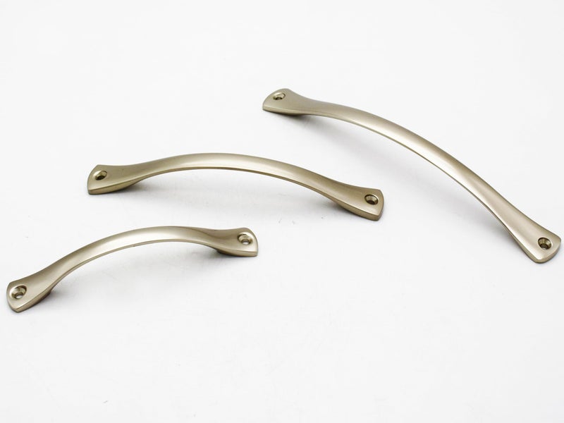 RAB Handle Zinc, for Door, Window, Drawer/Cabinet/Wardrobe, Kitchen and Office, Furniture Handle (Code:- Hand 1071, Finish:- Satin, Size:- 96mm, Pack of 1 PCS) - Image 4