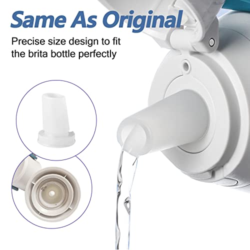 Oxyooh Water Bottle Mouthpiece Replacement for Brita Bottle - 3 Pack Silicone Bite Valve Repalcement Compatible with Brita Filter Water Bottle & Stainless Steel Bottles Replacement Parts - Image 2