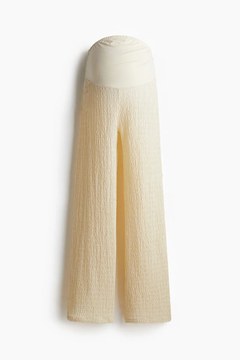 H&M  MAMA Textured jersey trousers for Women | Best Price UAE