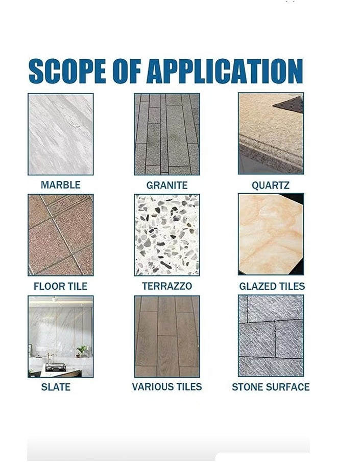 WILLIAM WEIR Stone Care Wax，Stone Care Wax Furniture Polish , Suit for Marble Furniture, Ceramic Tiles, Stone Floor, Stone Walls, Stone Polish Protection.  - Image 4