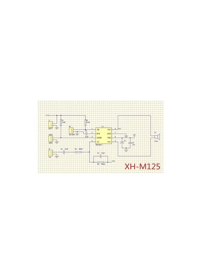 XH M125 10PCS Mono Stereo Amplifier Board 6W Mini Lithium Battery Power Module - Image 4