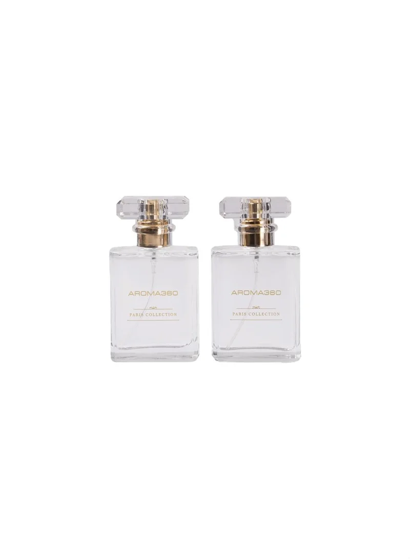 AROMA360 Escapade - Essential Oil Room Spray Duo - Luxury Hotel Inspired Aromatherapy - Hints of Lemon, Ocean, Bergamot, Fragrant Jasmine - Hypoallergenic - 2 Pack