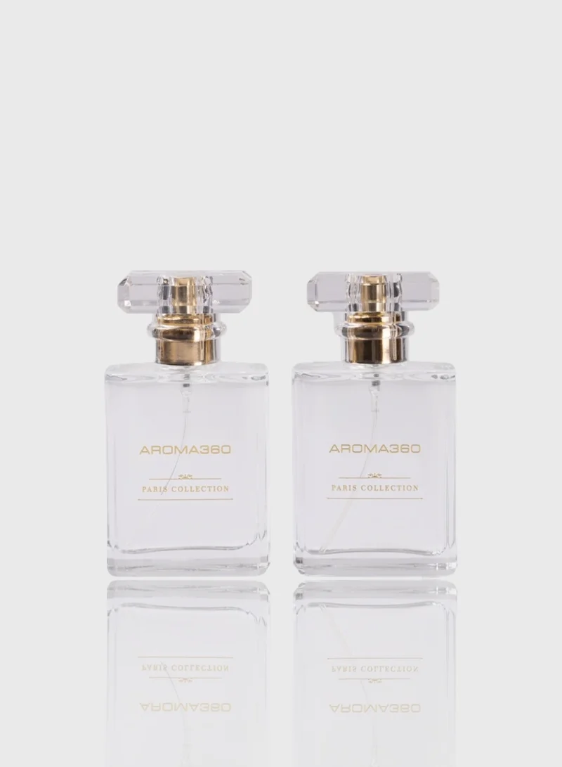 Escapade - Essential Oil Room Spray Duo - Luxury Hotel Inspired Aromatherapy - Hints of Lemon, Ocean, Bergamot, Fragrant Jasmine - Hypoallergenic - 2 Pack