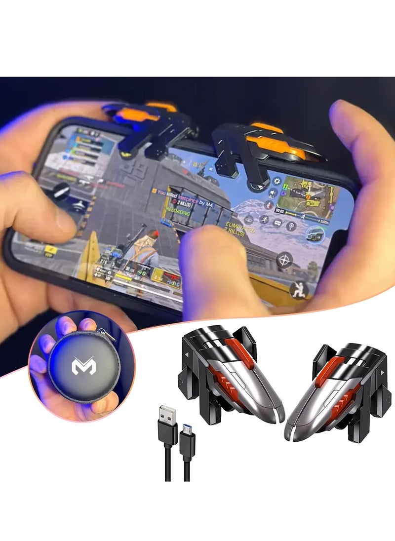 Memo - MEMO AK06 Gaming Controller with Auto Fire and 25mAh Battery Up to 50 Hours Continuous Playtime on a Single Charge - Image 1