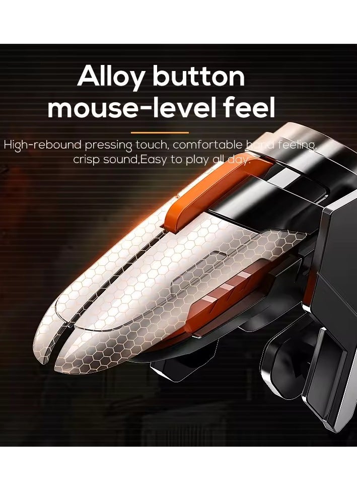 Memo - MEMO AK06 Gaming Controller with Auto Fire and 25mAh Battery Up to 50 Hours Continuous Playtime on a Single Charge - Image 1