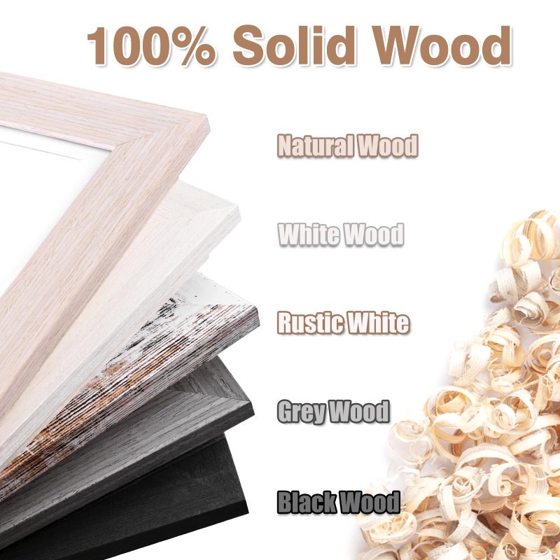 KINLINK 9x12 Kids Art Frames Set of 2  Solid Wood Kids Artwork Frames Changeable with Acrylic Front Opening Holds 150 Pictures  Art Frames for Kids Artwork with Mat or without Mat  Black - Image 2