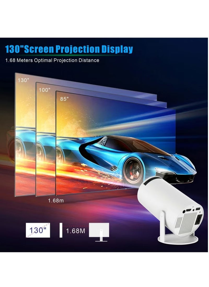 Generic 4K Mini Projector portable 2025 with Stunning Clarity and Portability WIFI Android 11.0 Full HD 1080P for Indoor Outdoor Compatible with TV Stick/HDMI/USB/PS5/iOS/PS4  - Image 5