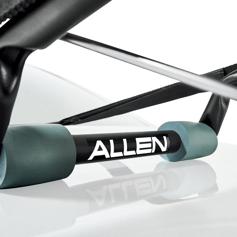 Allen Sports Deluxe 2-Bike Trunk Mount Rack, Model ZN102, Black - Image 4