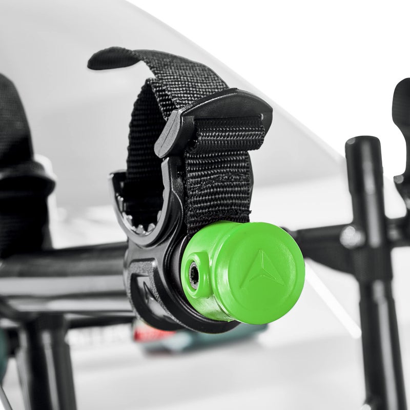 Allen Sports Deluxe 2-Bike Trunk Mount Rack, Model ZN102, Black - Image 5