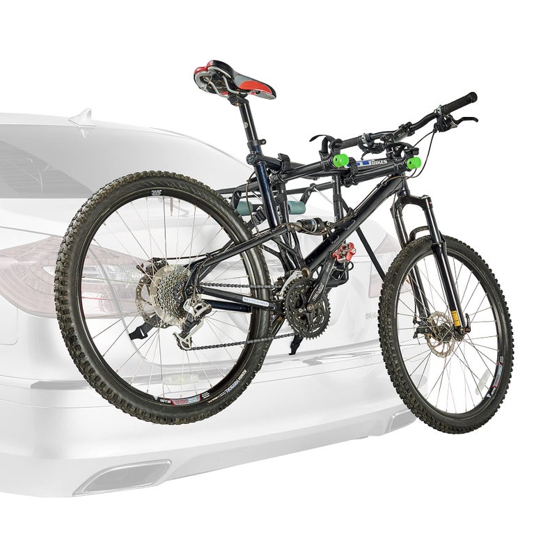 Allen Sports Deluxe 2-Bike Trunk Mount Rack, Model ZN102, Black - Image 2