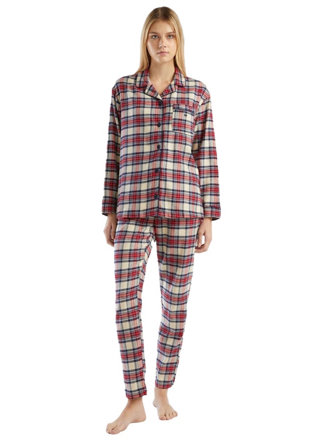 Benetton FLANNEL TARTAN PYJAMAS - Image 1
