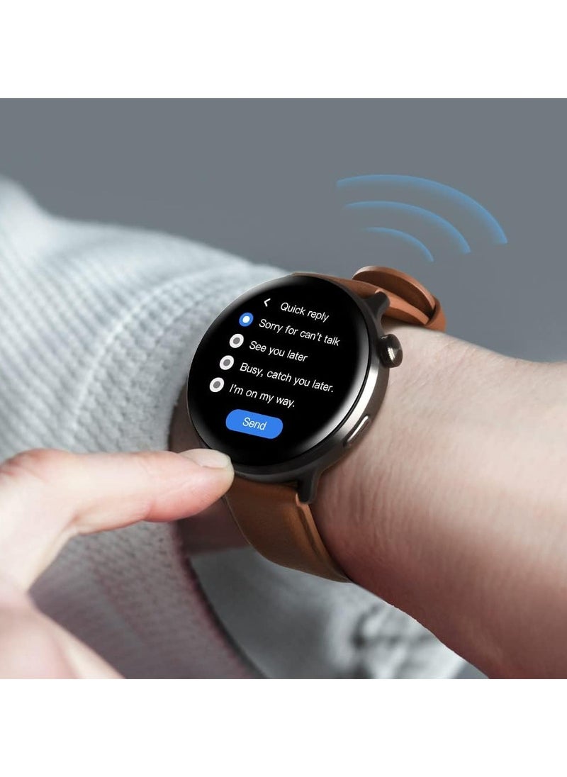 Mibro - Mibro Watch Lite 2 Smart Watch 1.3-inch AMOLED HD Display Metal Body With Bluetooth Call Dual Core Chip Intelligent Health Monitoring 60 Sports Mode 12Days Battery Life 2ATM Waterproof - Tarnish - Image 1