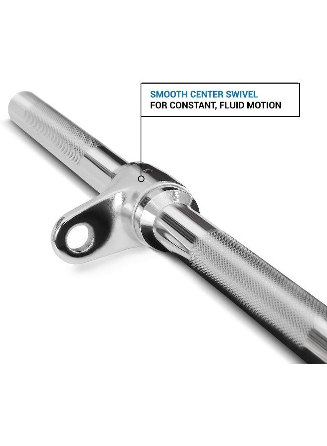 Marshal Fitness Fit Revolving Straight Bar Attachment for Cable Machine - Image 3