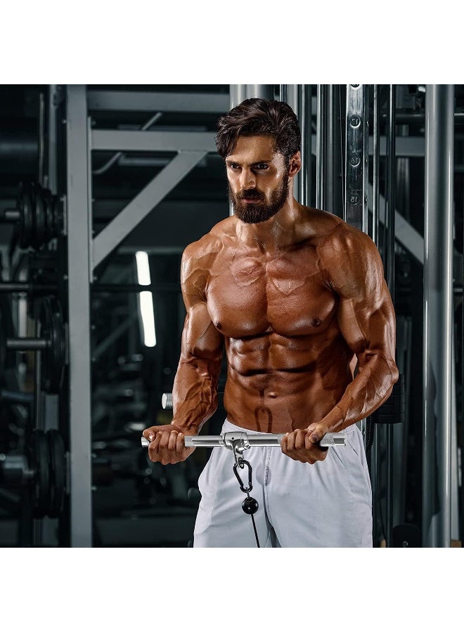 Marshal Fitness Fit Revolving Straight Bar Attachment for Cable Machine - Image 5