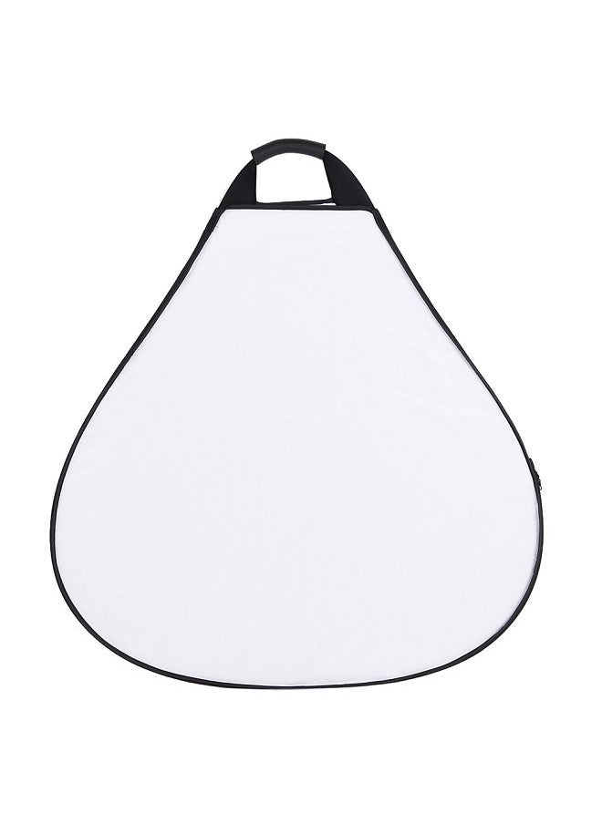 ANDOER Andoer 30"/76cm Portable Handheld Triangle Collapsible 5in1 Multi Reflector with Gold/Sliver/White/Black/Translucent Colors for Photo Studio Photography  - Image 4