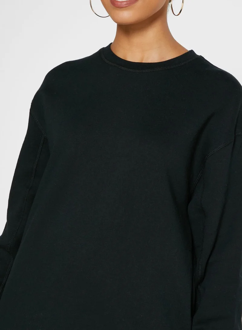 TOPSHOP Crew Neck Sweatshirt