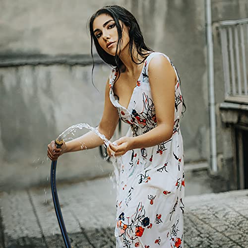 Fevone Garden Hose 25 ft., Lightweight Hybrid Water Hose, Flexible and Durable, Leak-Free Connections - Image 2