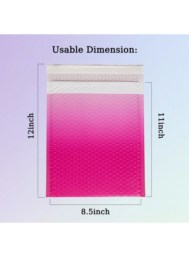 IMPOFFI 30 Pack Bubble Mailers, Purple Bubble Mailer, Waterproof Padded Envelopes, Self Seal, Strong Adhesion Bubble Envelopes, Cushioning Padded Mailers for Small Items (30, 8.5x11 Inch-Pink) - Image 4