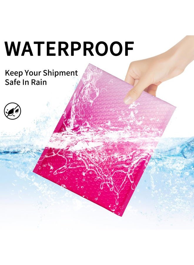 IMPOFFI 30 Pack Bubble Mailers, Purple Bubble Mailer, Waterproof Padded Envelopes, Self Seal, Strong Adhesion Bubble Envelopes, Cushioning Padded Mailers for Small Items (30, 8.5x11 Inch-Pink) - Image 2