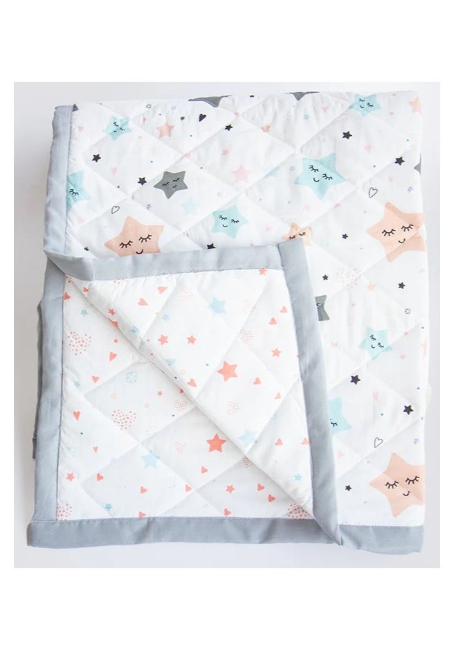Yellow Doodle Yellow Doodle Organic Bedding Gift Basket - Twinkly Stars  - Image 2