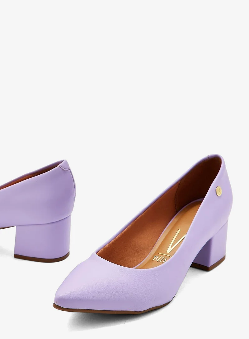 VIZZANO Mid Heels Shoes for Women – Classic Mid Heel Pumps for Girls & Ladies Office Wear