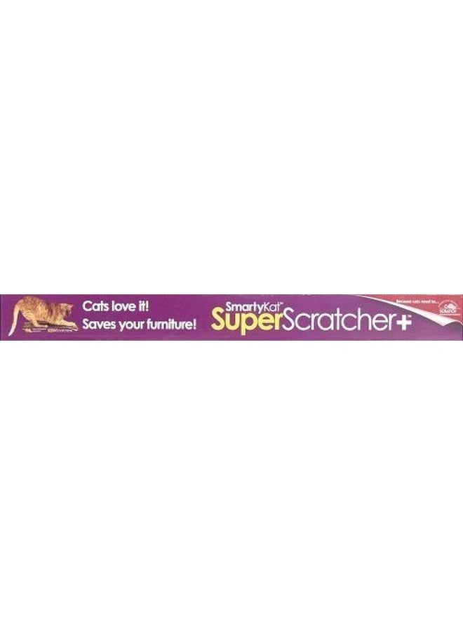 SmartyKat - SmartyKat Super Scratcher+ Cat Scratcher Extra Large Corrugated Catnip Scratcher - Image 1
