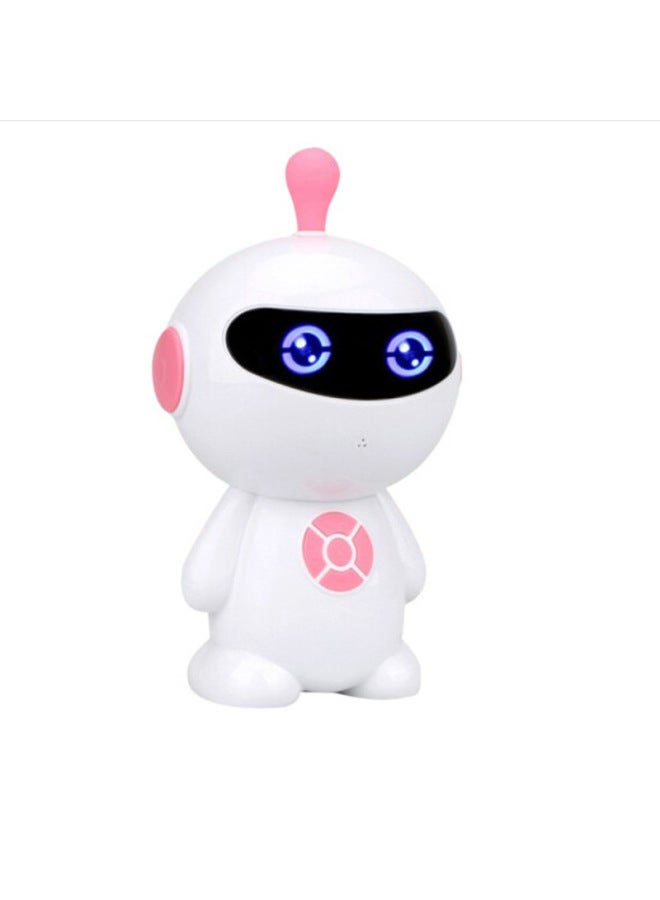 Intelligent Robot Early Education Children's Toys Ai Voice Wifi High-tech Educational Gifts Small White Learning Machine-Color:Super Baby-Pink - Image 1