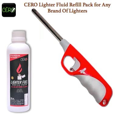 CERO Lighter Fluid Refill Pack for Any Brand f Lighters - Image 3