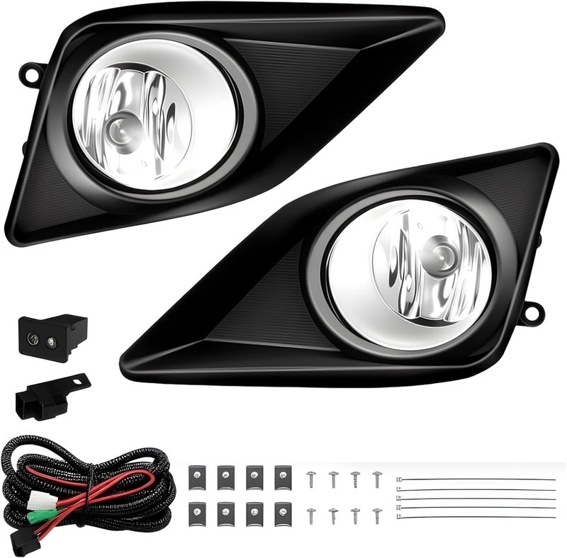 Shocklight Driving Fog Lights for 2008-2010 Toyota Corolla/Altis - H11 12V 55W Halogen Bulbs - Image 1
