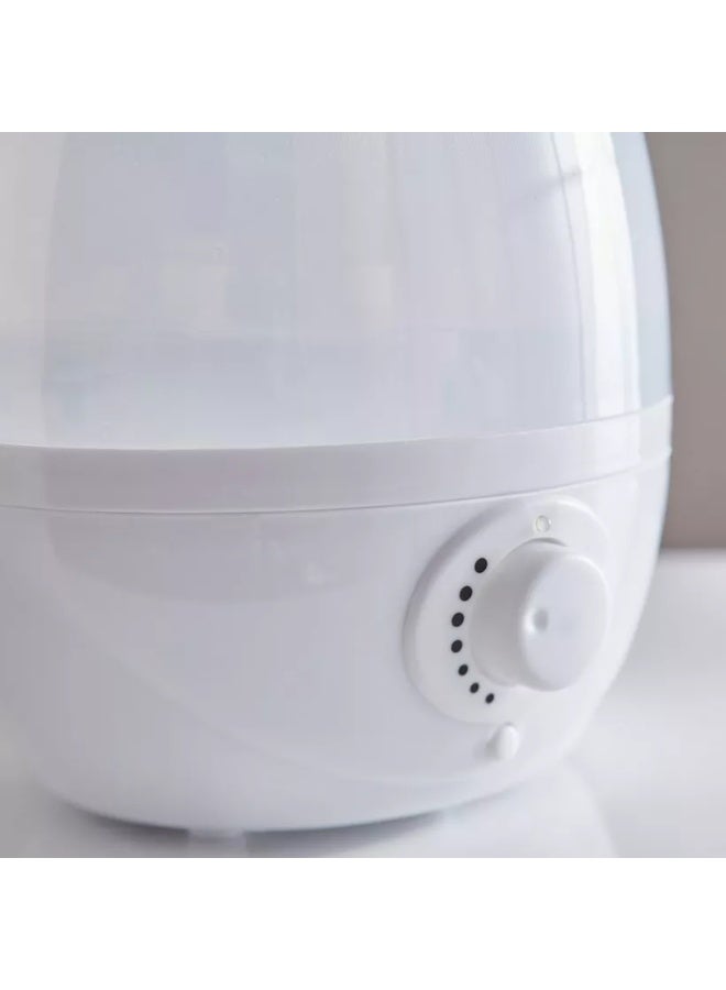 Home auraa Essential Ultrasonic Humidifier 1.6-2.2 ltr capacity - White color | Cool Mist Air Humidifier with Quiet Operation, Aromatherapy Diffuser & Adjustable Mist for Home & Office - Image 2