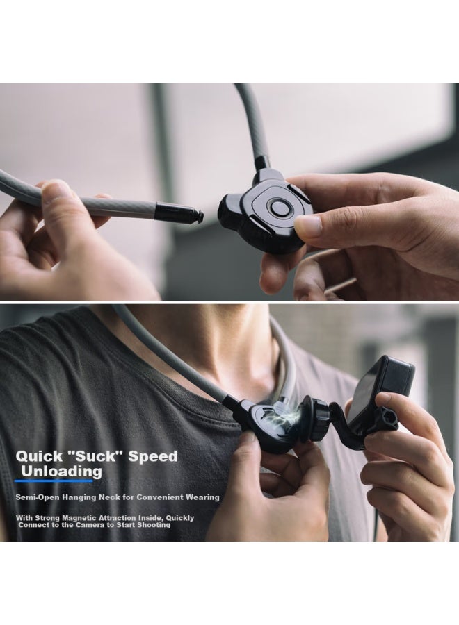 Surewo Magnetic Neck Strap Chest Mount Harness For Dji, Gopro, And Other Action Cameras - Image 2
