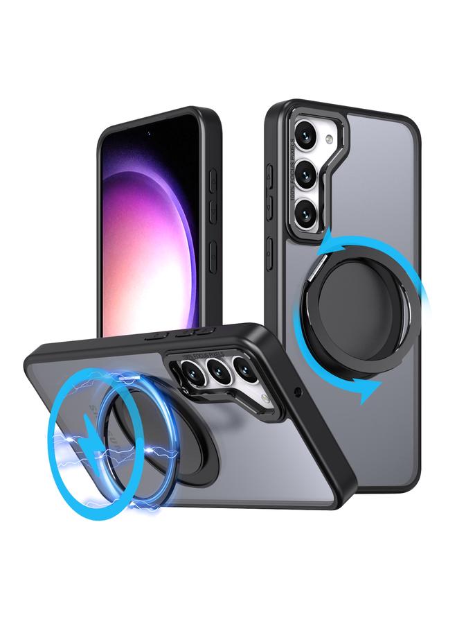 erorex Case For Samsung Galaxy S23 FE 5G 360-degree Rotating MagSafe Magnetic Holder Phone Case - Image 1