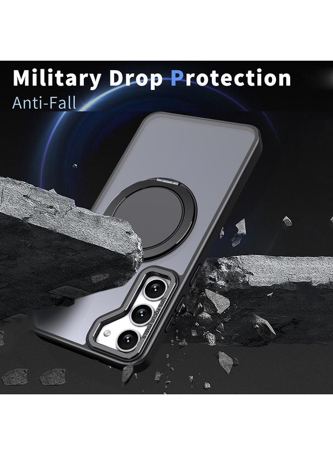 erorex Case For Samsung Galaxy S23 FE 5G 360-degree Rotating MagSafe Magnetic Holder Phone Case - Image 3