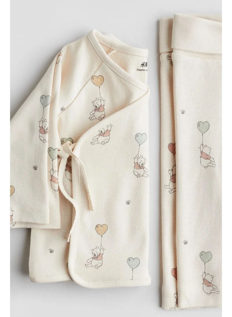 اتش اند ام 2-piece top and trousers set