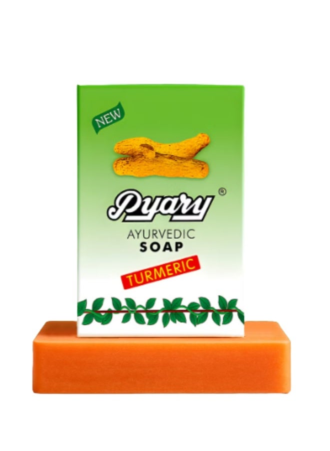 Pyary Pyari Turmeric Soap 75g (Original) - 12 Pieces - Image 1
