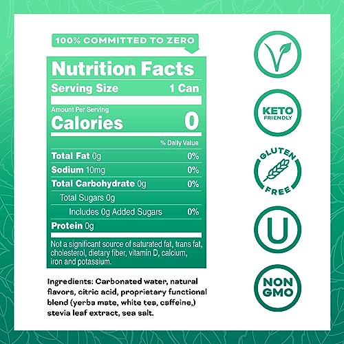 Yerbaé Energy Beverage - Variety Power Pack, 0 Sugar, 0 Calories, 0 Carbs. Yerbae is Energized by Yerba Mate, Plant-Based, Healthy Alternative to Sugary Energy Drinks, 16oz cans (12 Pack) - Image 3