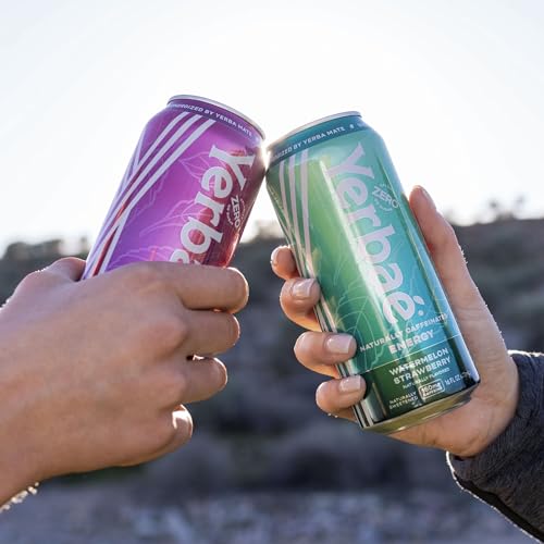 Yerbaé Energy Beverage - Variety Power Pack, 0 Sugar, 0 Calories, 0 Carbs. Yerbae is Energized by Yerba Mate, Plant-Based, Healthy Alternative to Sugary Energy Drinks, 16oz cans (12 Pack) - Image 4