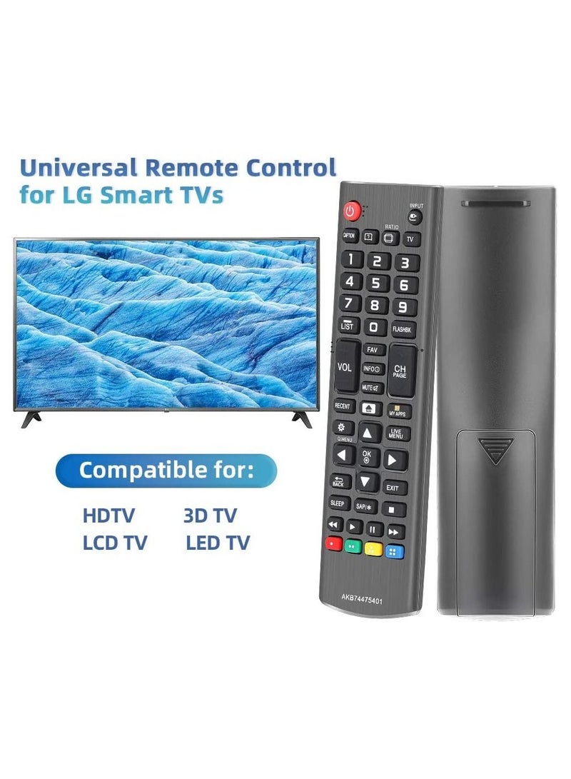 IAF AKB74475401 Remote Control Compatible Replacement for LG TV 43LF5900 43UF6400 43UF6430 43UF6800 43UF6900 - Image 3