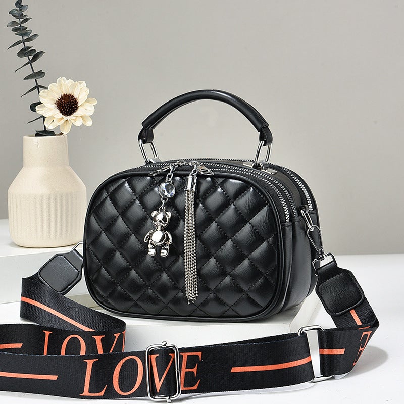 2025 Crossbody Coin Purse Small Bag Women'S All-Match Crossbody Small Chanel Style Rhombic Single Shoulder Bag Small Handbag - Image 2