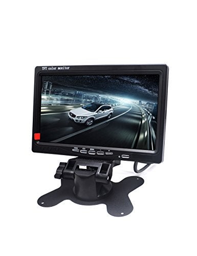 Pardarsey Padarsey 7 Inch LED Backlight TFT LCD Monitor for Car Rearview Cameras, Car DVD, Serveillance Camera, STB, Satellite Receiver and Other Video Equipment - Image 1
