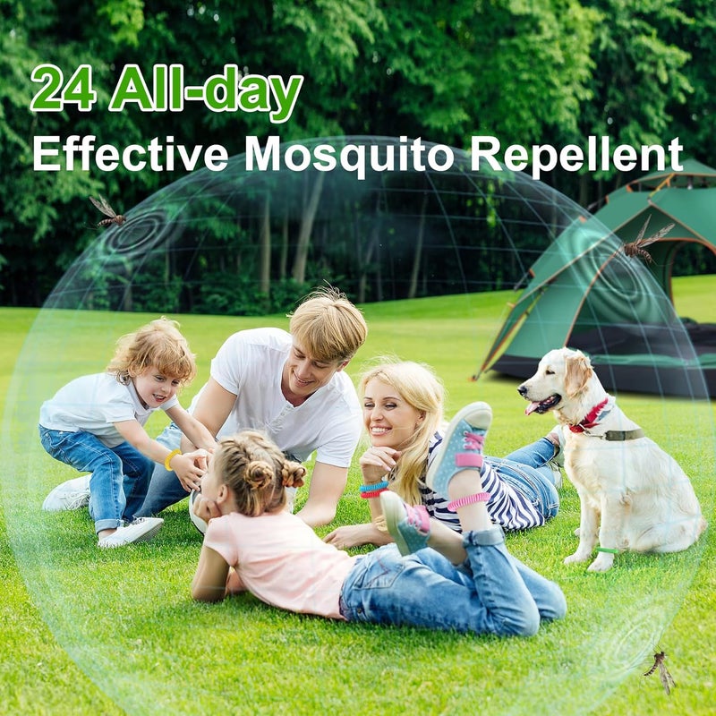 BuggyBands 24 Pack Mosquito Repellent Bracelets Individually Wrapped Repellent Wristbands DEET Free Natural and Waterproof Band - Image 5