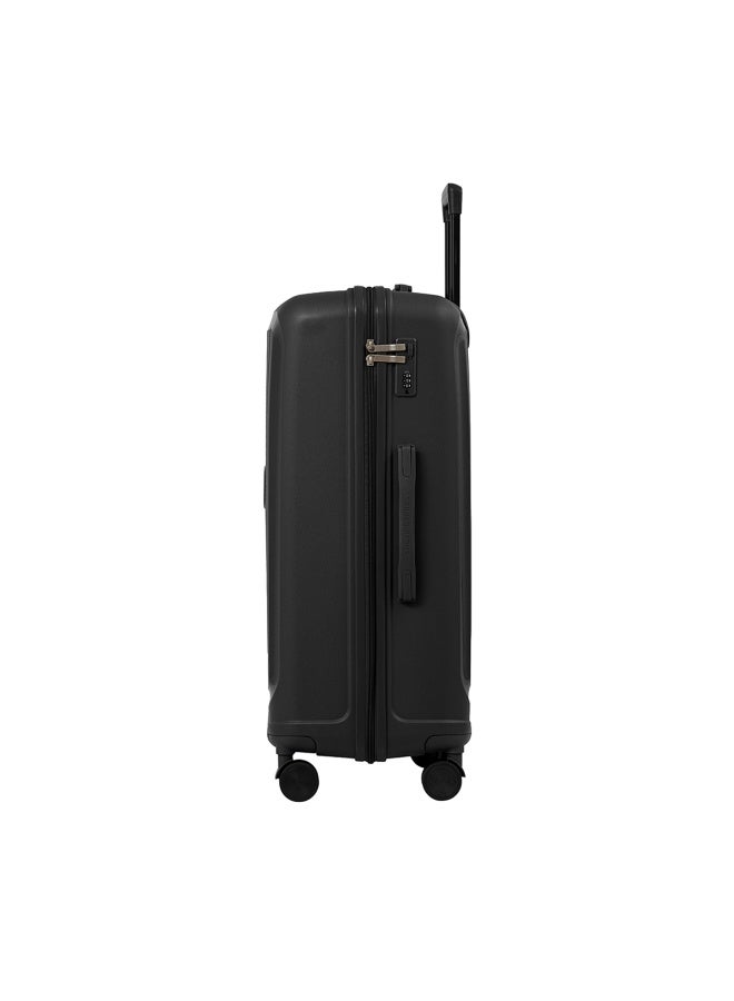 Eagle Express Clifton PP Hard Trolley Luggage - 1 Piece - 24 inch - Black - Durable Polypropylene Suitcase - 1-Year Warranty - Image 3