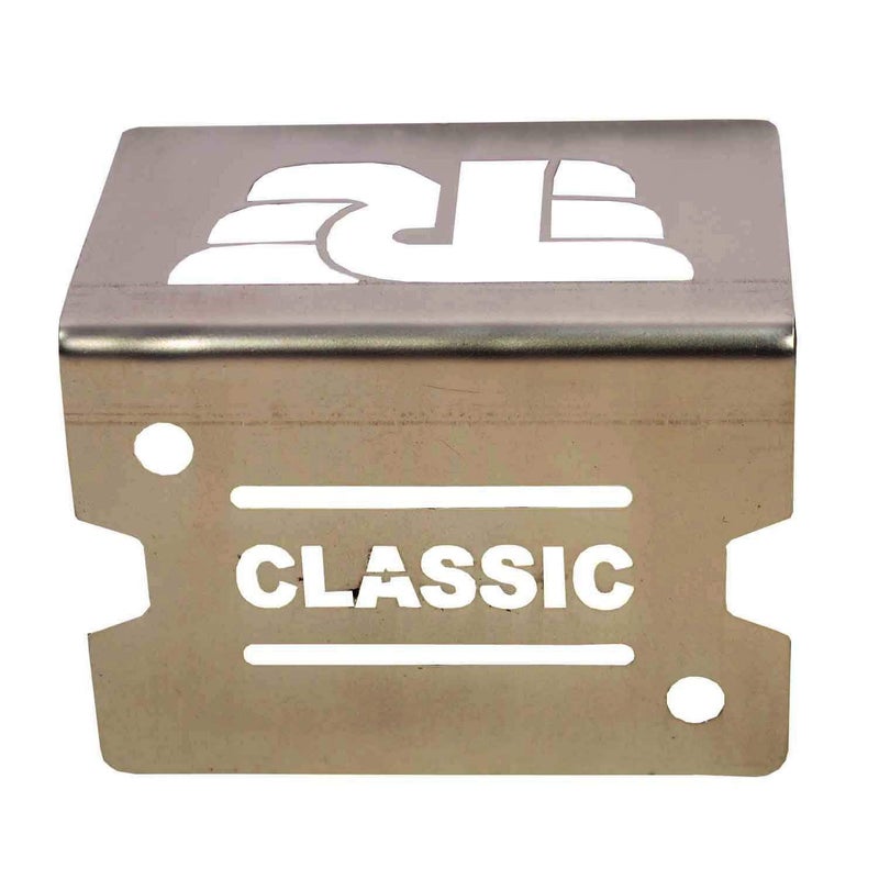 Genericc Autobrand - Front Disc Brake Fluid Reservoir Cap Cover Guard Protector for RE Classic 350, Reborn 350 (Chrome RE Bullet 350) - Image 5