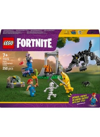 Fortnite Peely & Sparkplug’S Camp, Gaming Toy 77075 (Age 7+, 250 Pieces) - view 2