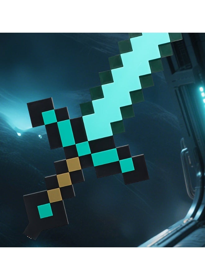 DF Diamond Sword Night Light, 7 Color Changing Sword, Children Boy Lightsaber Toy - Image 5