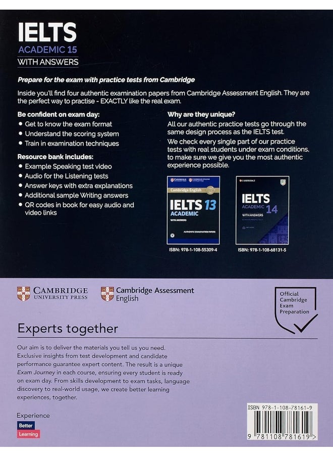 Ielts 15. Academic Student'S Book With Answers With Audio With Resource Bank.  - Image 2