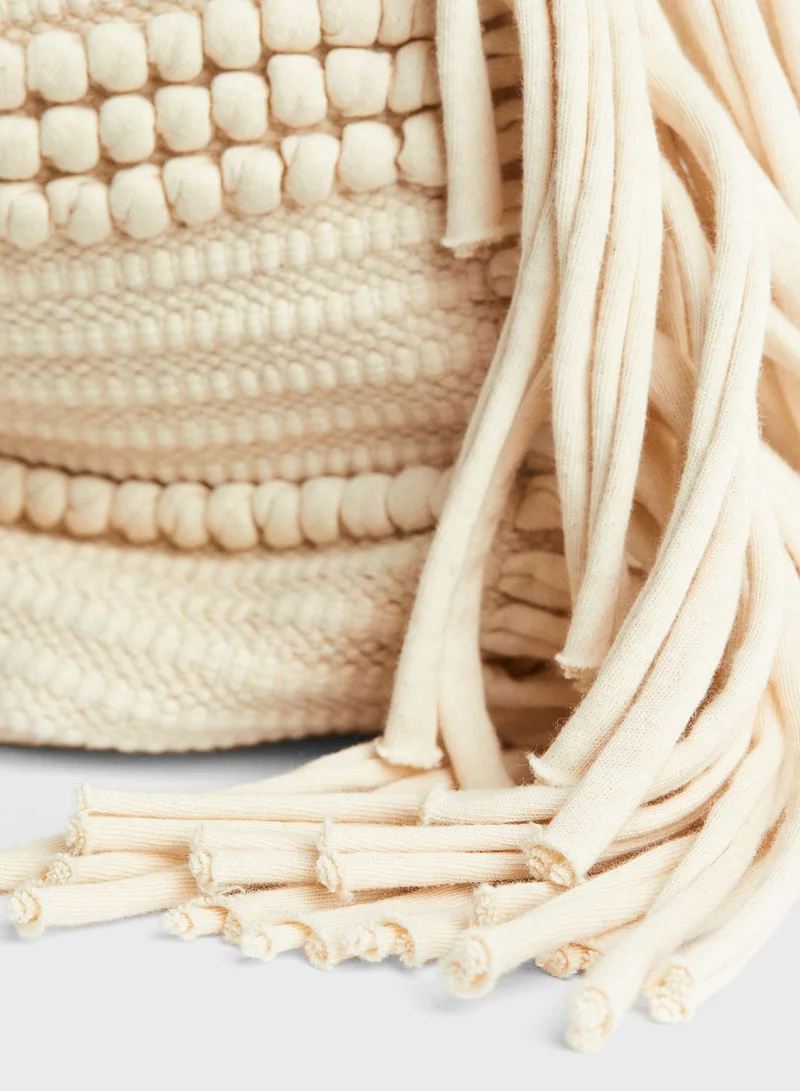 H&M Jacquard-Weave Shopper