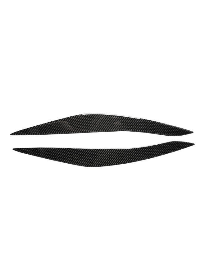 NIBEMINENT Pair Of Headlight Eyebrow For BMW F10 5 Series(2010-2013)  - Image 1